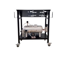 Carrello con moltiplicatore di pressione